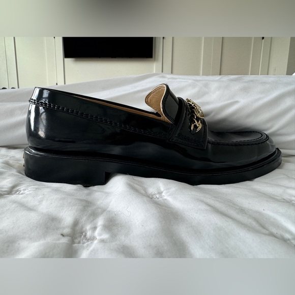 CHANEL black patent leather moccasins Chanel loafers - Picture 10 of 10
